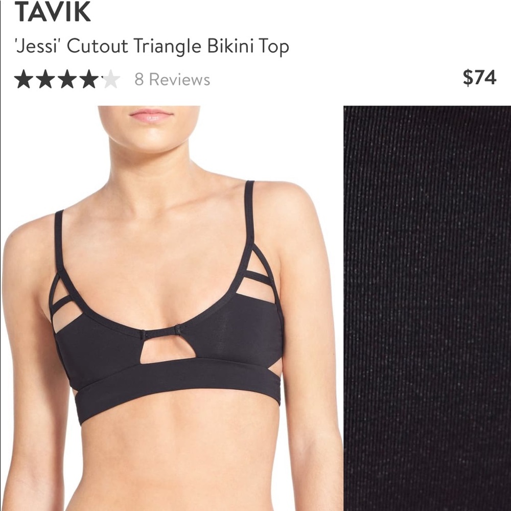 Tavik “Jessi” cutout triangle bikini